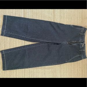 UNIQLO Clopped wide leg jeans 24W